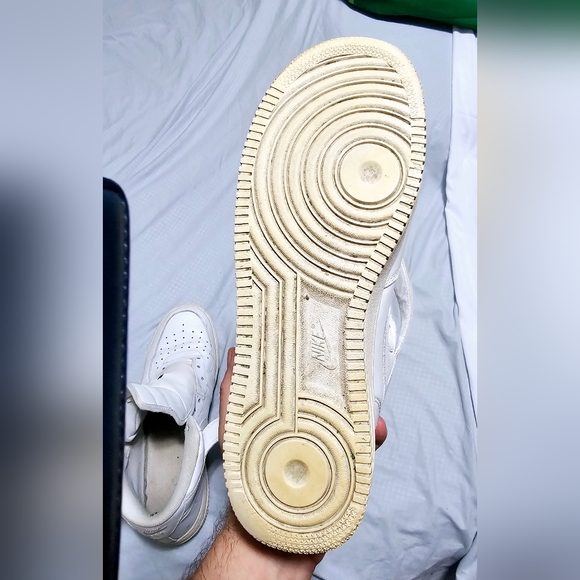 2 Pairs for the price of one...Nike Air Force 1 Mid, size 10.5 US, no box - Picture 10 of 16